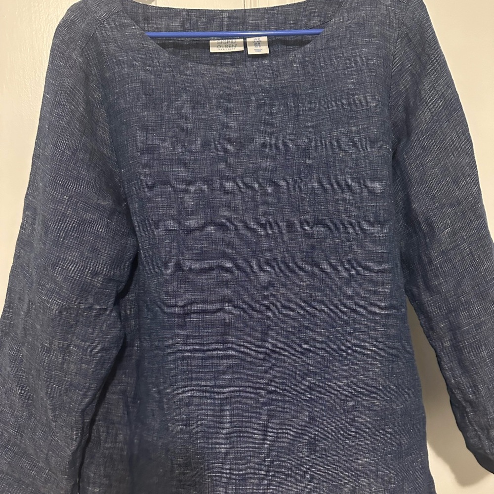 100% Linen Blouse